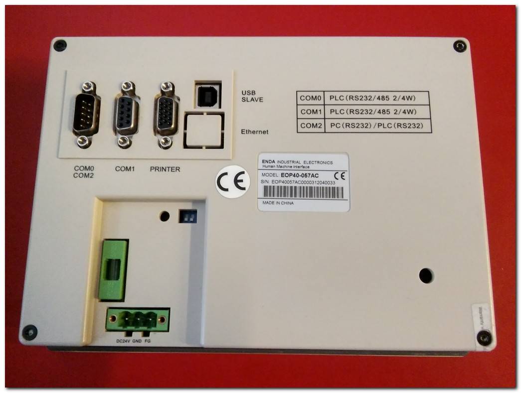 ENDA EOP40-057AC EOP SERİSİ DOKUNMATİK RENMKİ PANEL