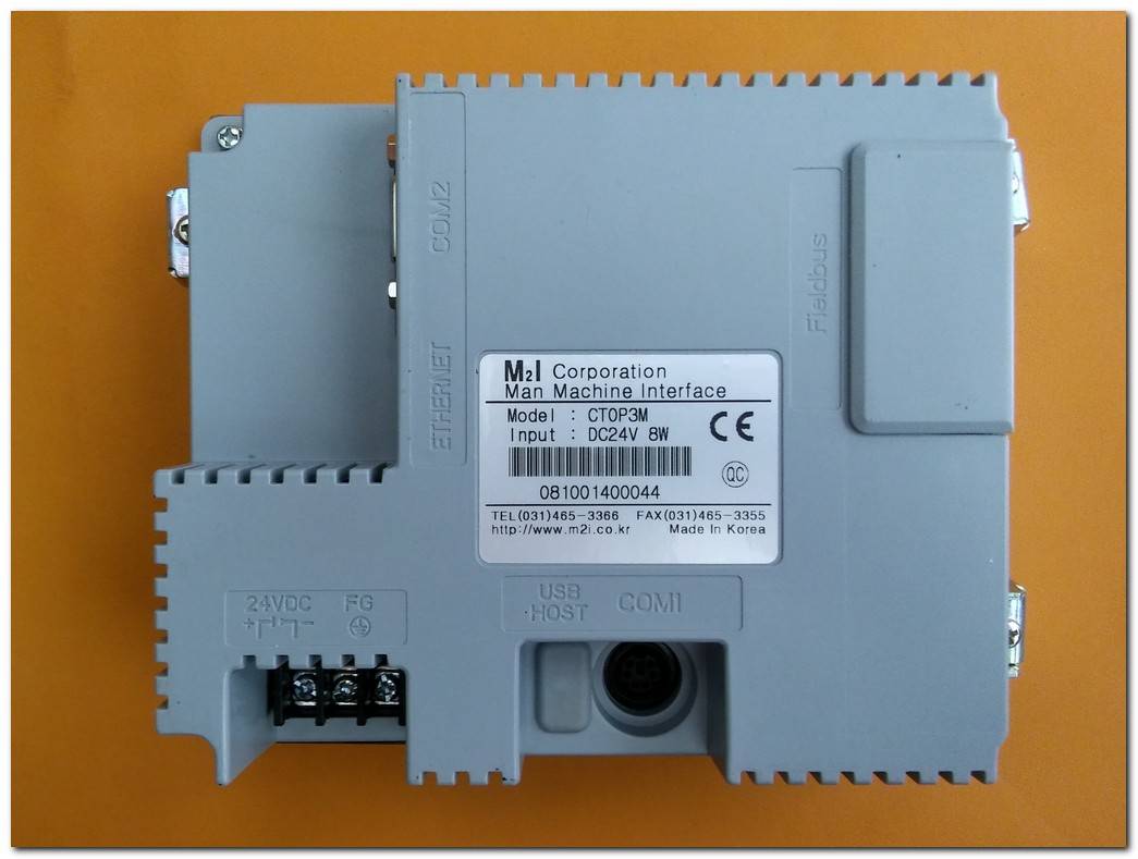 M2I CTOP3M CORPORATİON MAN MACHİNE INTERFACE HMI TOUCH PANEL OPERATÖR PANEL