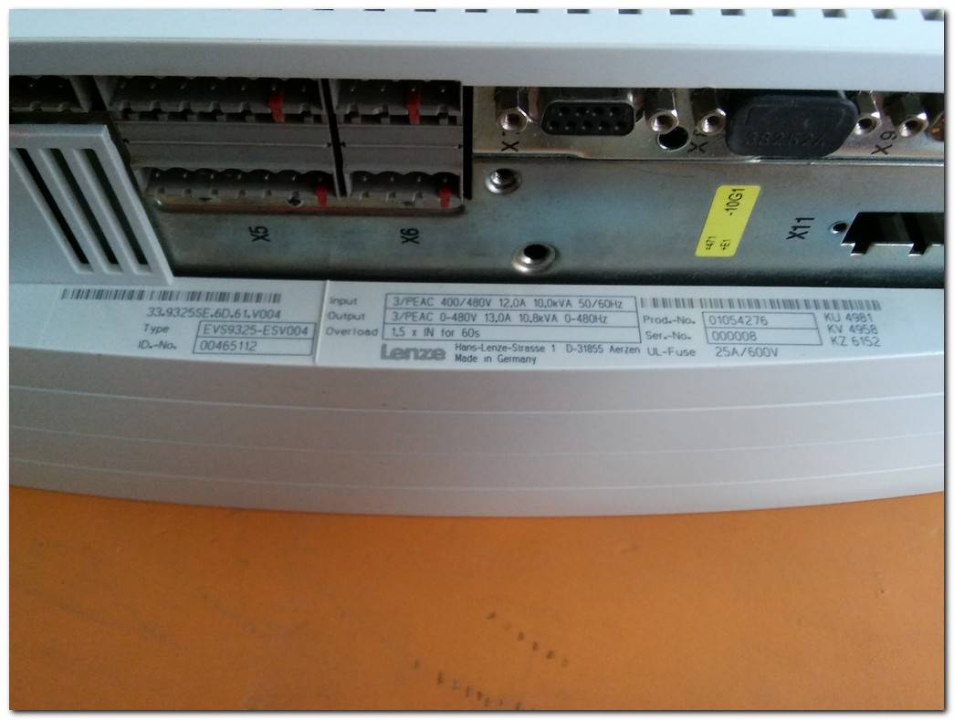 EVS9325-ESV004 EVS9325-ES LENZE