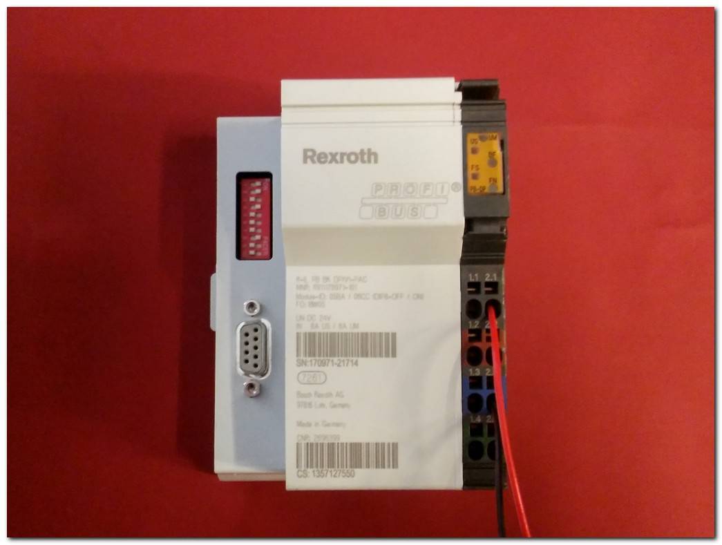 REXROTH R-IL PB BK DP-V1-PAC DP V1 PAC BOSCH PROFI BUS MODÜL