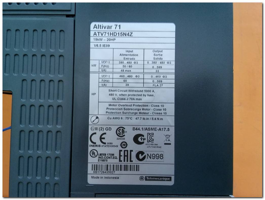 SCHNEİDER ATV71HD15N4Z ATV71HD15N4 15 KW ATV71 KONTROL KARTI