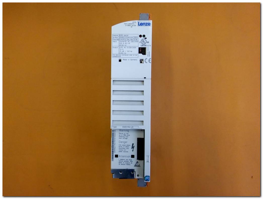 LENZE E82EV152-2C000 E82EV152-2C E82EV152K2C  8200 1,5KW VECTOR SÜRÜCÜ