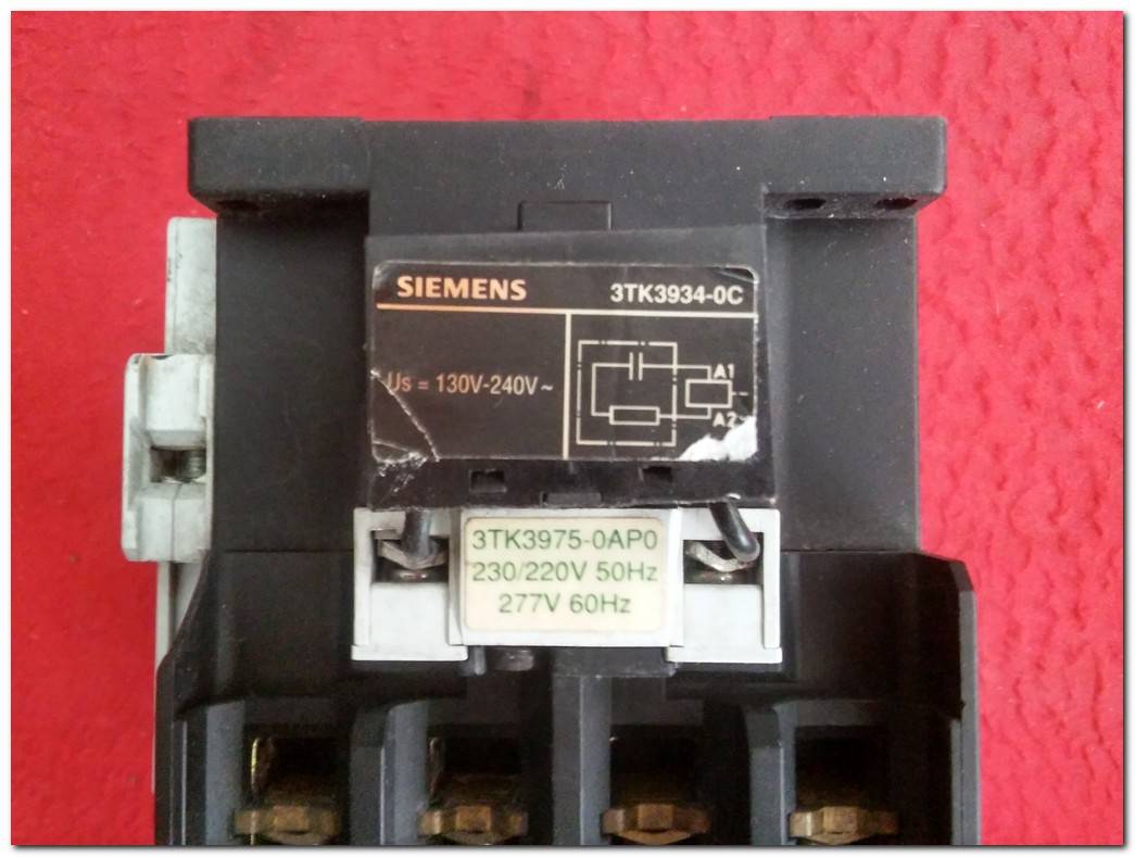 SIEMENS 3TK35 3TK3975-0AP0 3TK3934-0C 4 KUTUPLU KONTAKTÖR 