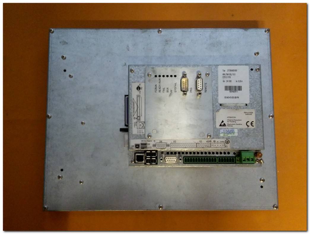 PHOENIX CONTACT CP312 ETH 2730682-00 HW-SW 00-101 HMI TOUCH OPERATÖR PANEL