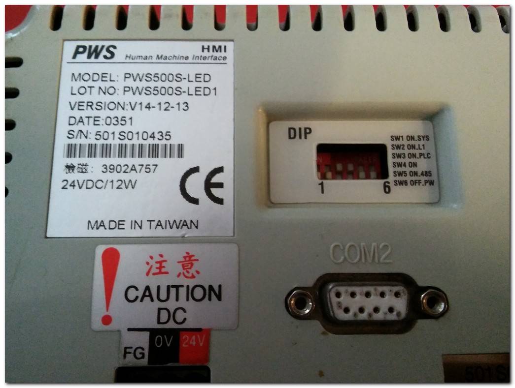 HITECH 500S PWS500S-LED OPERATÖR PANEL