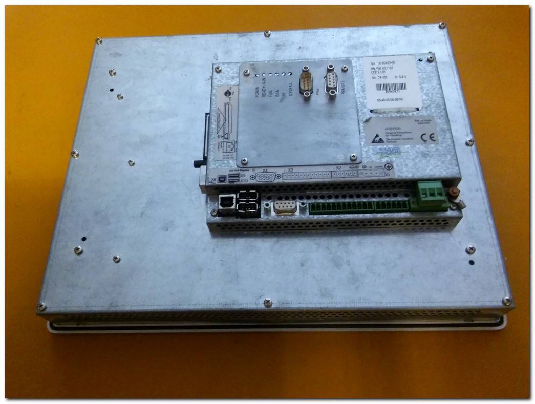 PHOENIX CONTACT CP312 ETH 2730682-00 HW-SW 00-101 HMI TOUCH OPERATÖR PANEL