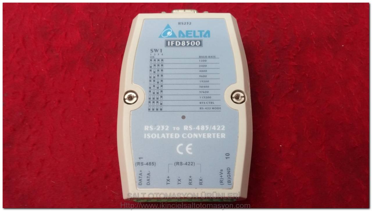 DELTA IFD8500 ISOLATED CONVERTER RS-232 RS-485-422 DÖNÜŞTÜRÜCÜ