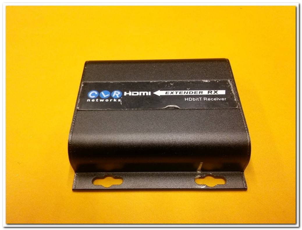 CLR NETWORKS CLR-HDMI-LR HDBİTT HDMI TO ETHERNET CONVERTER EXTENDER RECEİVER İNTERNET DÖNÜŞTÜRÜCÜ VE GENİŞLETİCİ ALICI