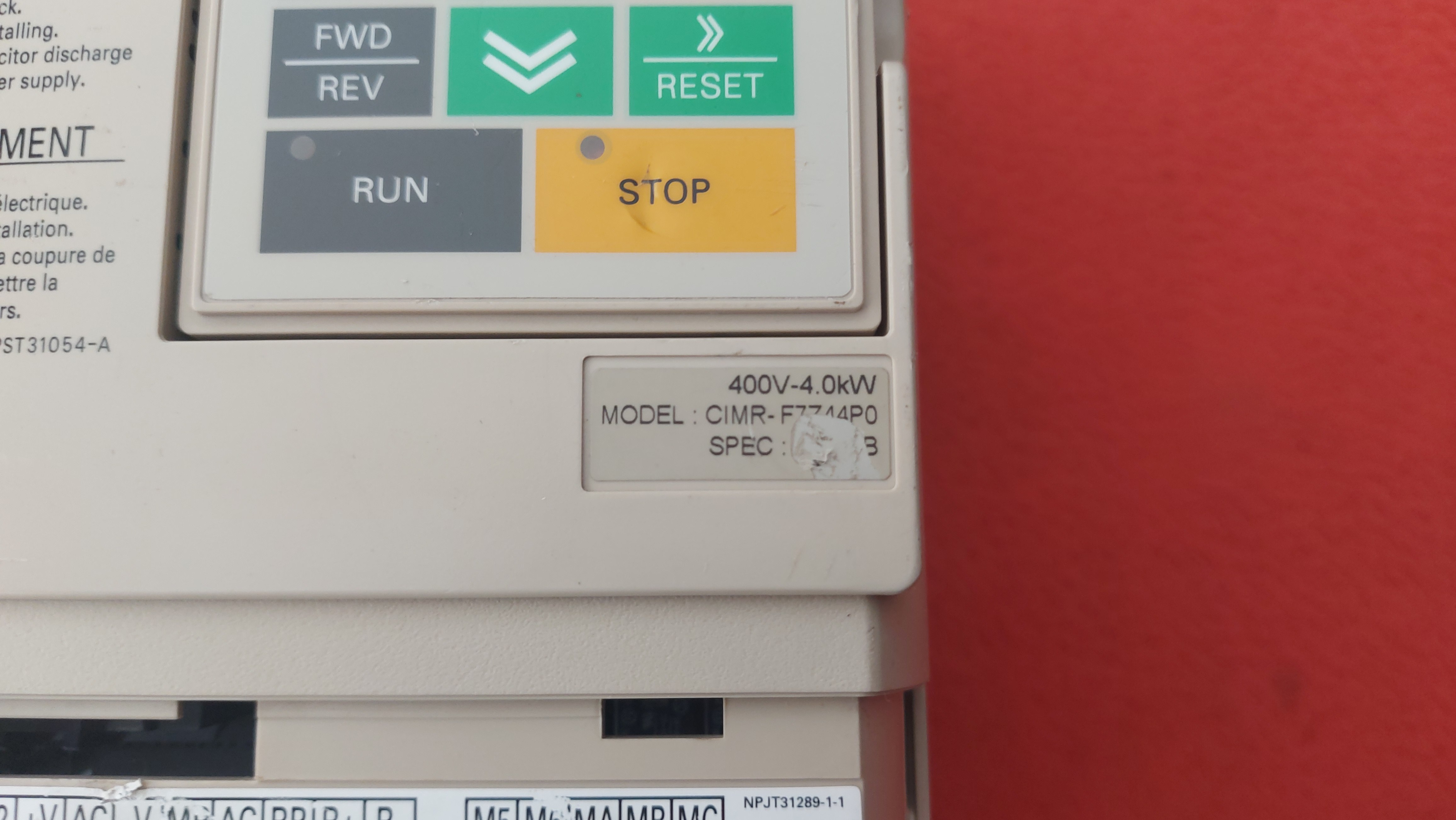 CIMR-F7C44P0 CIMR-F7Z44P0