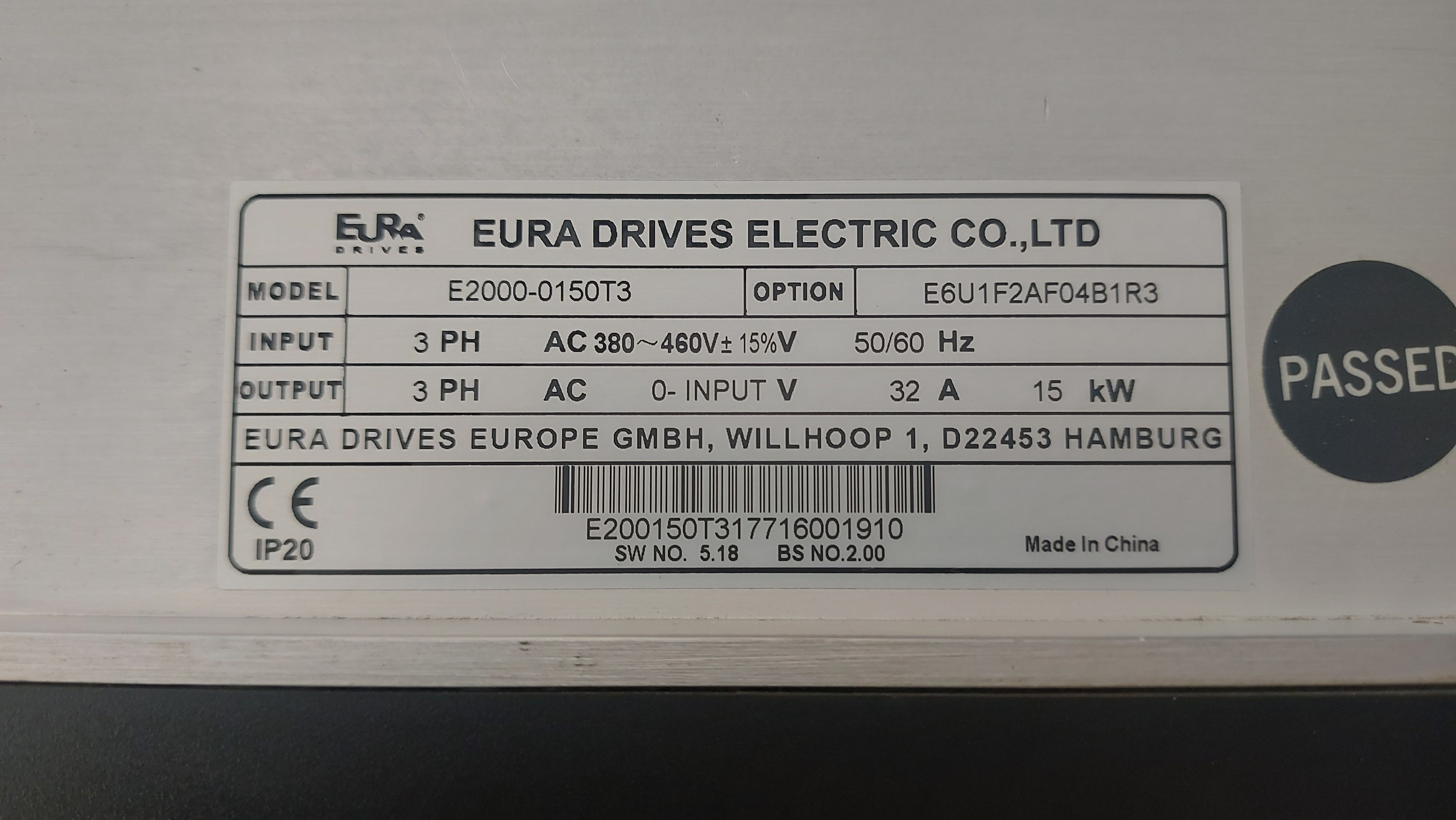 E2000-0150T3 EURA DRİVES