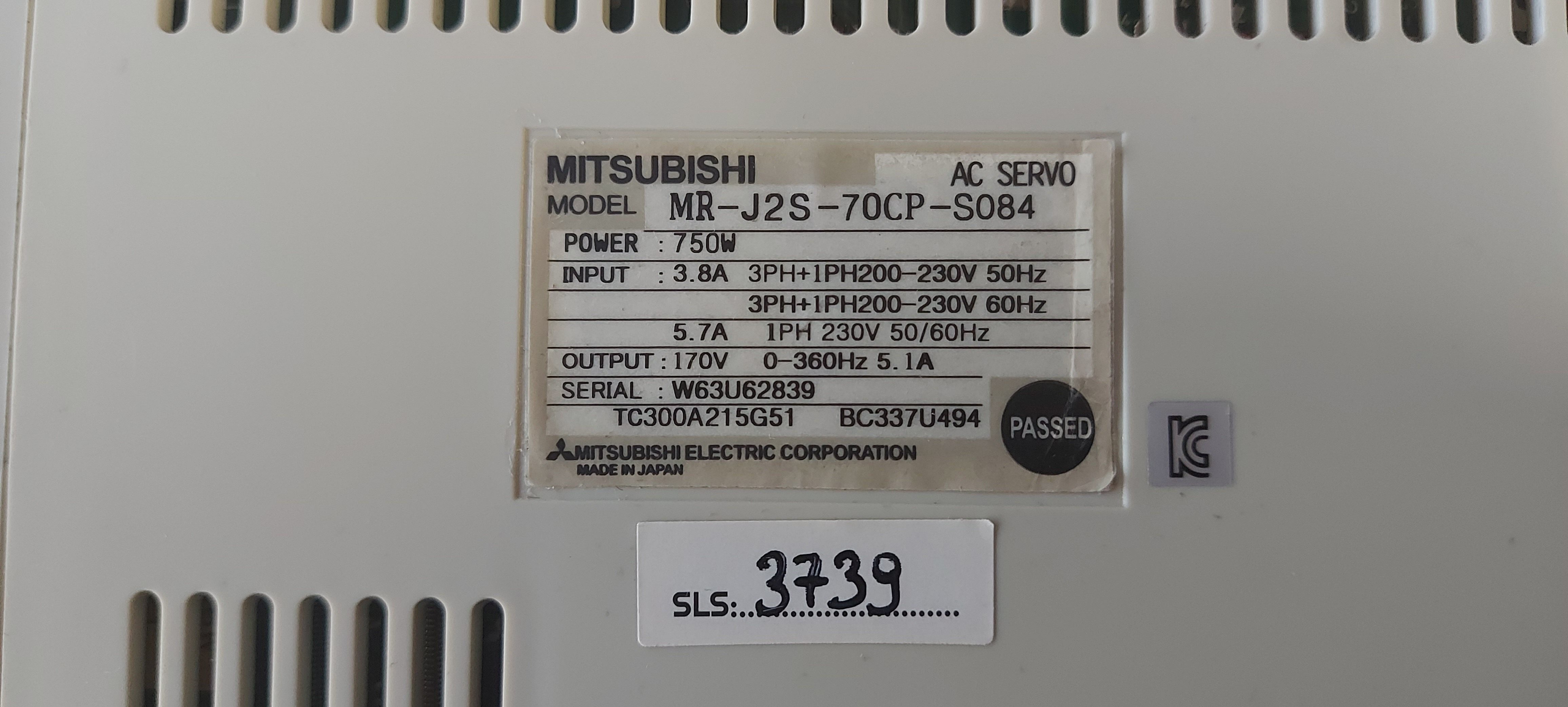 MR-J2S-70CP-S084